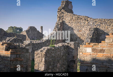 Pompeji war eine alte römische Stadt-Stadt in der Nähe von modernen Neapel, in der Region Kampanien, Stockfoto