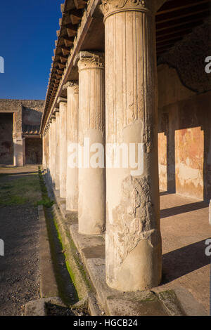 Pompeji war eine alte römische Stadt-Stadt in der Nähe von modernen Neapel, in der Region Kampanien, Stockfoto