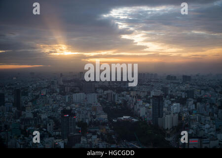 Saigon-Skyline Stockfoto