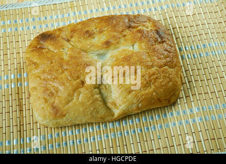 Barbari Brot des persischen Fladenbrot, die vor allem im Iran Stockfoto