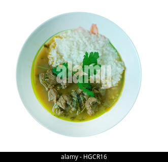 Hilachas guatemaltekischen zerkleinert Rindfleisch In Tomatensauce Stockfoto