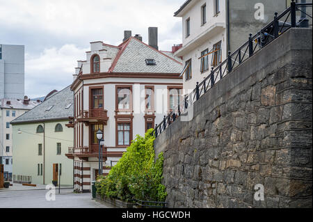 Alesund Altstadt, Norwegen. Stockfoto