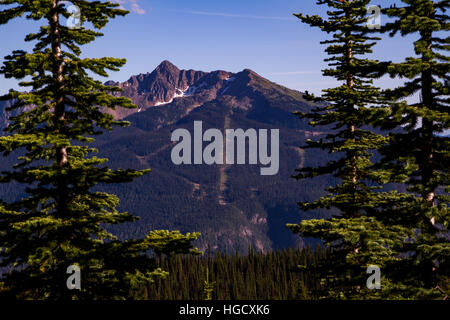 Mount Mackenzie in Revelstoke, BC Stockfoto