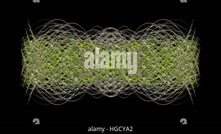 Wunderbar abstrakt dargestellt Glas Objekt Stockfoto