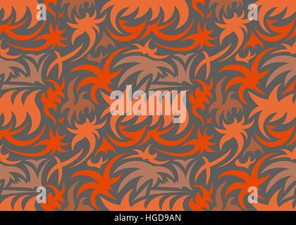 Abstrakte organische Musterdesign. Vektor-illustration Stock Vektor