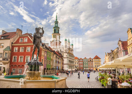 Altstädter Ring in Posen Stadt Stockfoto