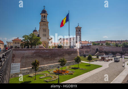 Rumänien, Alba Julia Stadt Alba Julia Zitadelle, Reintregirii Neamului Dom Stockfoto