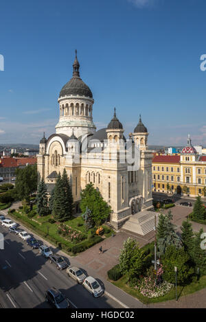 Rumänien, Siebenbürgen, Cluj-Napoca, Avram Iancu Quadrat, orthodoxe Kathedrale Stockfoto