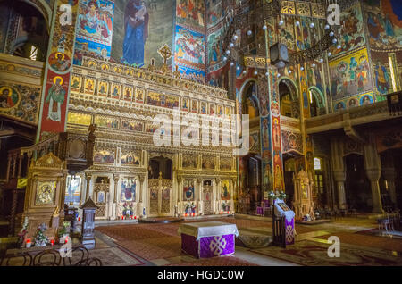 Rumänien, Targu Mures Stadt, orthodoxe Kathedrale, innen, Stockfoto