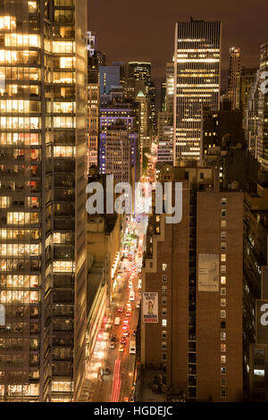 Ostküste, New York, Manhattan, Sky Zimmer Stockfoto