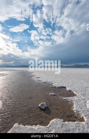 Wendover, Utah Bonneville Salt Flats Stockfoto