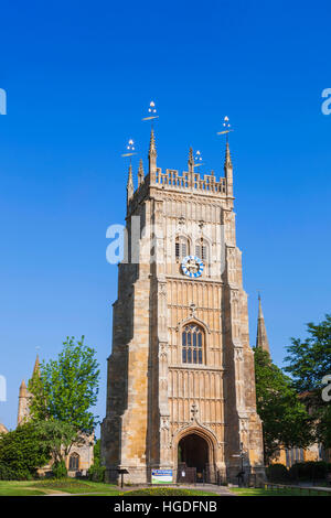 England, Worcestershire, Cotswolds, Evesham, Evesham Abtei Abtei Glockenturm Stockfoto