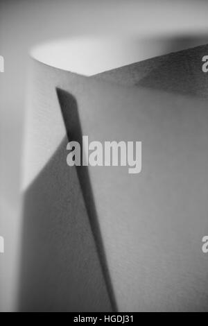 Extreme Nahaufnahme von abstrakten Formen als neutraler Hintergrund verwenden Stockfoto