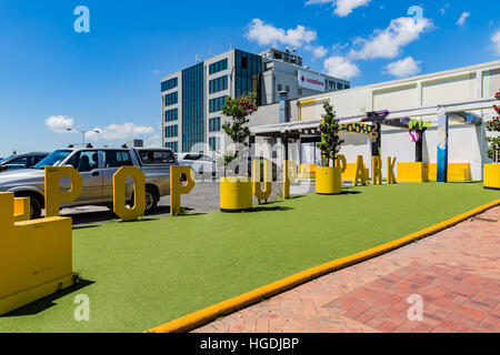 Popup-Park in Tauranga, Neuseeland Stockfoto