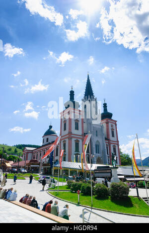 Mariazell: Basilika, Obere Steiermark, Steiermark, Steiermark, Österreich Stockfoto