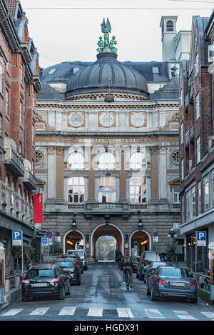 Kopenhagen, Dänemark - 24. Dezember 2016: Det Ny Teater ist eine etablierte Theater in Kopenhagen, Dänemark, im Jahre 1908 eröffnet. Stockfoto