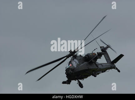 Koninklijke Luchtmacht Apache beim RIAT 2016 anzeigen. Stockfoto