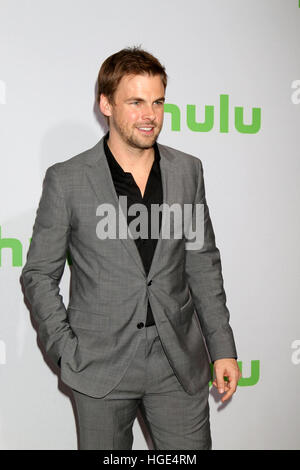 PASADENA, CA - Januar 07: Tommy Dewey an der 2017 Winter TCA Tour - Hulu TCA Winter Tour Pressetag im Langham Hotel am 7. Januar 2017 in Pasadena, California.Credit: David Edwards/MediaPunch Stockfoto