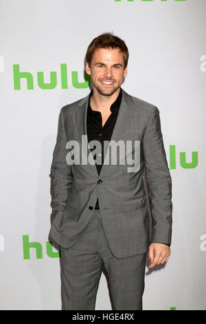 PASADENA, CA - Januar 07: Tommy Dewey an der 2017 Winter TCA Tour - Hulu TCA Winter Tour Pressetag im Langham Hotel am 7. Januar 2017 in Pasadena, California.Credit: David Edwards/MediaPunch Stockfoto