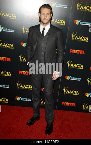 Hamburg, Deutschland. 6. Januar 2017. Luke Bracey kommen bei den 6. AACTA International Awards im Avalon Hollywood am 6. Januar 2017 in Los Angeles | Nutzung weltweit © Dpa/Alamy Live-Nachrichten Stockfoto