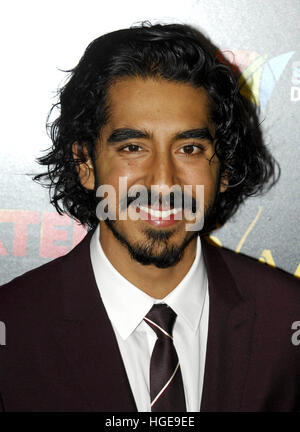 Hamburg, Deutschland. 6. Januar 2017. Dev Patel kommen bei den 6. AACTA International Awards im Avalon Hollywood am 6. Januar 2017 in Los Angeles | Nutzung weltweit © Dpa/Alamy Live-Nachrichten Stockfoto