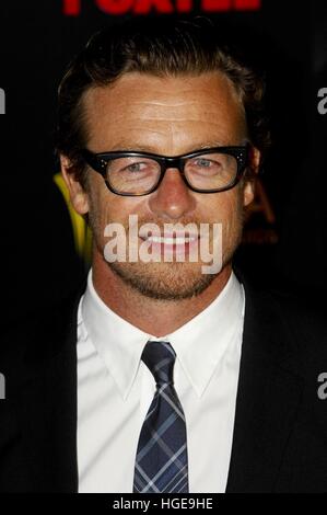 Hamburg, Deutschland. 6. Januar 2017. Simon Baker bei den 6. AACTA International Awards im Avalon Hollywood am 6. Januar 2017 in Los Angeles ankommen | Nutzung weltweit © Dpa/Alamy Live-Nachrichten Stockfoto