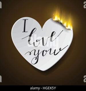 Paperc Herz Stock Vektor