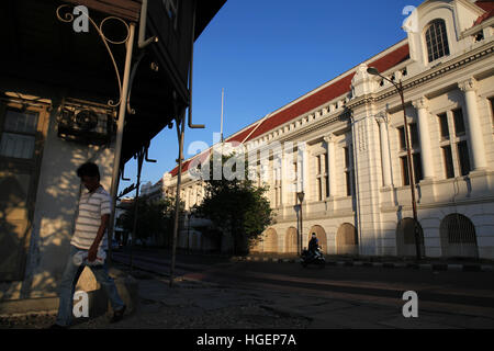 Jakarta Altstadt ist eine der beliebtesten Ort, dass Touristen in Jakarta Indonesien besucht. Stockfoto