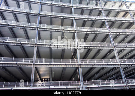 Bauarbeiten von Brookfield Multiplex auf das neue Hauptquartier der Goldman Sachs am Schuh Lane, London, UK Stockfoto