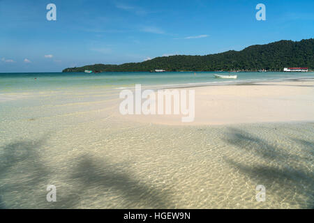 Saracen Bay Beach, Koh Rong Sanloem Island, Sihanoukville, Kambodscha, Asien Stockfoto