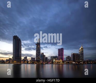 Saigon-Fluss Stockfoto