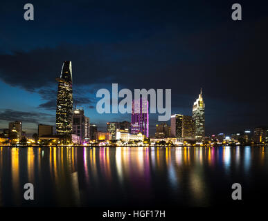 Saigon-Fluss Stockfoto