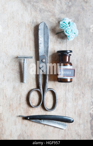 Barber Shop Idee Stockfoto