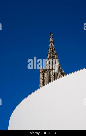 Dom, Rathaus Ulm Stockfoto