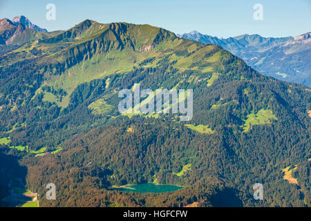 Fellhorn Berg- und Freibergsee See, Allgäu, Bayern Stockfoto