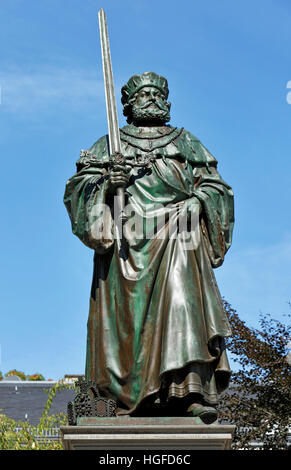Luther, Ortsrates von Ernst Rietschel in Worms, Rheinland-Pfalz Stockfoto