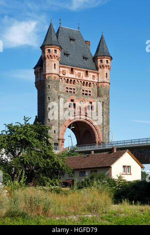 Nibelungen-Turm in Worms, Rheinland-Pfalz Stockfoto