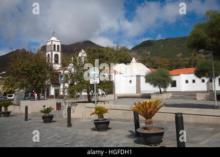 Dorf Santiago del Teide Stockfoto