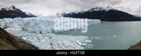 Perito Moreno-Gletscher am Lago Argentino, El Calafate, Parque Nacional Los Glaciares, Patagonien, Argentinien, Südamerika