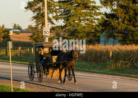 Mennonite evangelische Religion St Jacobs Canada Stockfoto