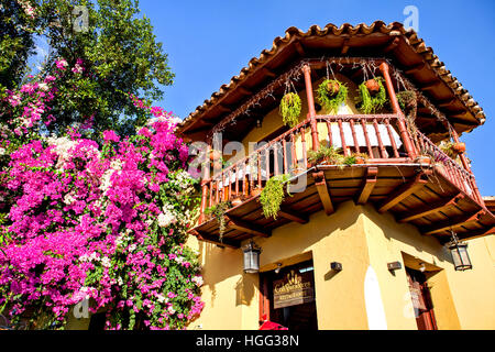 Trinidad, Kuba - 18. Dezember 2016: Restaurant in der alten Stadt von Trinidad (UNESCO Weltkulturerbe). Stockfoto