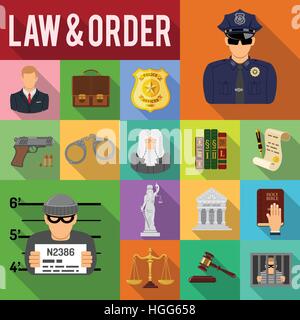 Schuld und Sühne-Konzept Stock Vektor