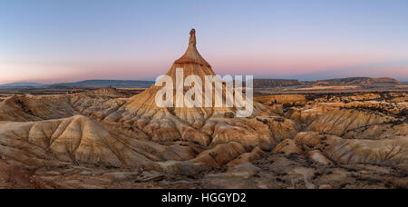 Castil de Tierra in Las Bardenas Stockfoto