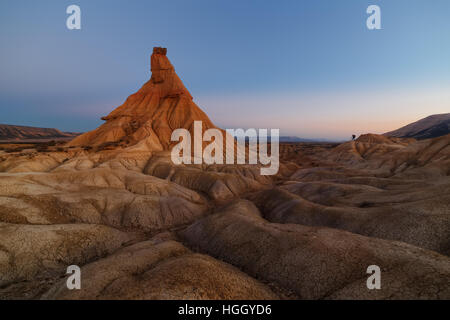 Castil de Tierra in Las Bardenas Stockfoto