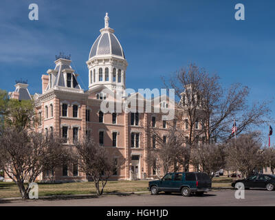 Presidio County Courthouse, Marfa, Texas. Stockfoto