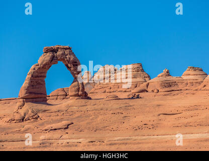 Delicate Arch, Arches-Nationalpark, Moab, Utah, USA Stockfoto