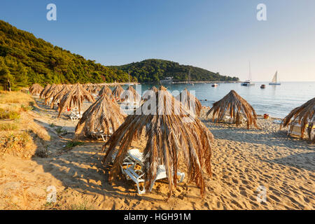 Insel Mljet Strand in Saplunara Village, Kroatien Stockfoto