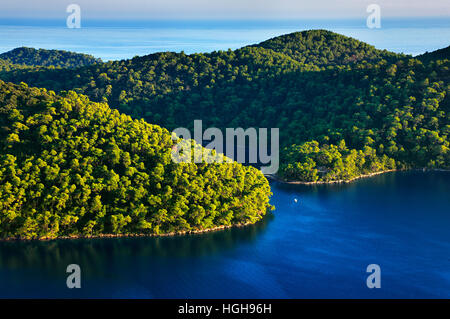 Iisland Mljet Nationalpark in Kroatien Stockfoto