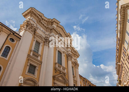 Kirche San Carlo al Corso in Rom, Italien Stockfoto