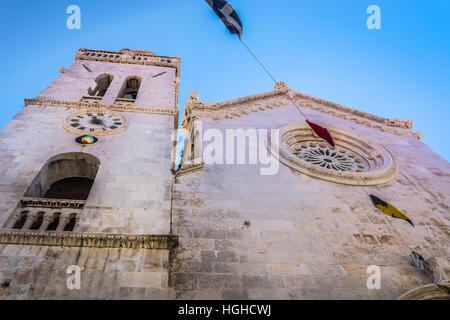 Kathedrale St. Markus in Korcula, Kroatien. Stockfoto